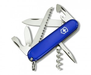 Нож складной Victorinox Camper Blue 1.3613.2 (91 мм, синий)