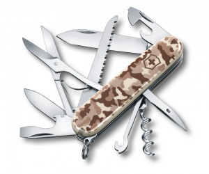 Нож складной Victorinox Huntsman Desert Camouflage 1.3713.941 (91 мм, песочный камуфляж)