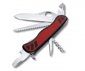 Нож складной Victorinox Forester One Hand 0.8361.MC (111 мм, красно-черный)