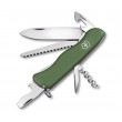 Нож складной Victorinox Forester Green 0.8363.4 (111 мм, зеленый) - фото № 1
