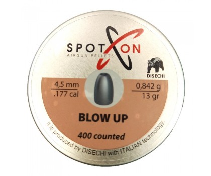 Пули для пневматики SPOTON Blow Up 4,5 мм, 0,84 г (400 штук)