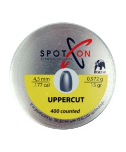 Пули для пневматики SPOTON Uppercut 4,5 мм, 0,97 г (400 штук)
