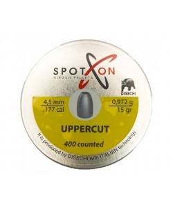 Пули для пневматики SPOTON Uppercut 4,5 мм, 0,97 г (400 штук)