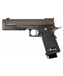 Страйкбольный пистолет WE Colt M1911 Hi-Capa 5.2, дл. рамка (WE-H011)