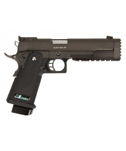 Страйкбольный пистолет WE Colt M1911 Hi-Capa 5.2, дл. рамка (WE-H011)