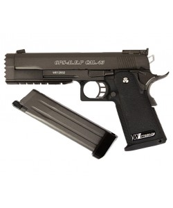 Страйкбольный пистолет WE Colt M1911 Hi-Capa 5.2, дл. рамка (WE-H011)