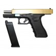 Страйкбольный пистолет WE Glock-17 Gen.3 Titanium Gold (WE-G001A-TG) - фото № 3