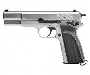 Страйкбольный пистолет WE Browning Hi-Power MK3 Silver (WE-B004)