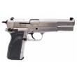 Страйкбольный пистолет WE Browning Hi-Power MK3 Silver (WE-B004) - фото № 2