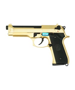 Страйкбольный пистолет WE Beretta M92 GBB Gold (WE-M004)