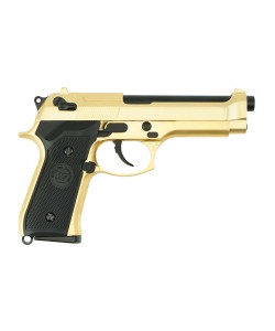 Страйкбольный пистолет WE Beretta M92 GBB Gold (WE-M004)