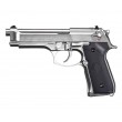Страйкбольный пистолет WE Beretta M92F Auto Silver - фото № 1