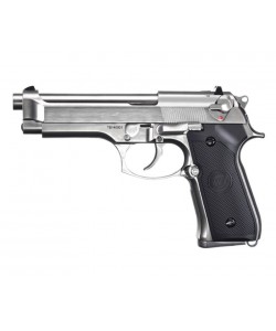Страйкбольный пистолет WE Beretta M92F Auto Silver