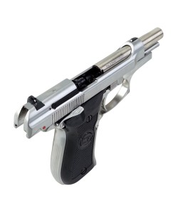 Страйкбольный пистолет WE Beretta M84 GBB Silver (WE-M013-SV)