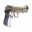 Страйкбольный пистолет WE Beretta M84 GBB Silver (WE-M013-SV) - фото № 4