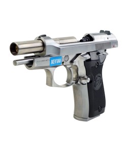Страйкбольный пистолет WE Beretta M84 GBB Silver (WE-M013-SV)
