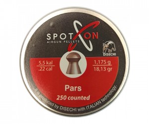 Пули SPOTON Pars 5,5 мм, 1,175 г (250 штук)