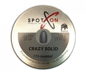 Пули SPOTON Crazy Solid 5,5 мм, 1,42 г (175 штук)