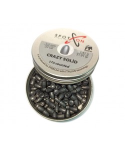 Пули для пневматики SPOTON Crazy Solid 5,5 мм, 1,42 г (175 штук)