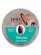 Пули для пневматики SPOTON Hercules 6,35 мм, 2,85 г (125 штук)