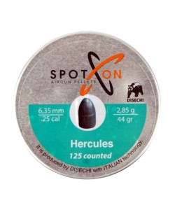 Пули для пневматики SPOTON Hercules 6,35 мм, 2,85 г (125 штук)