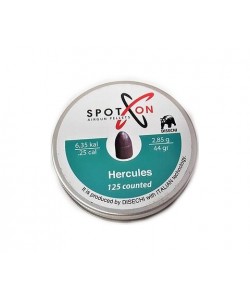 Пули для пневматики SPOTON Hercules 6,35 мм, 2,85 г (125 штук)