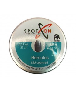 Пули для пневматики SPOTON Hercules 6,35 мм, 2,85 г (125 штук)