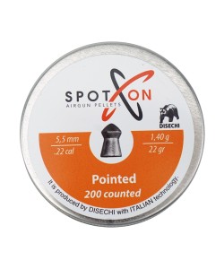 Пули для пневматики SPOTON Pointed 5,5 мм, 1,4 г (200 штук)