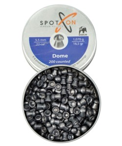 Пули для пневматики SPOTON Dome 5,5 мм, 1,07 г (200 штук)