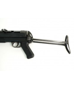 Макет автомат MP-40 «Шмайссер» состаренный, с ремнем (Германия, 1940 г.) DE-1111-C-OLD