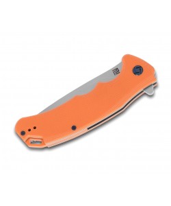 Нож складной Artisan Cutlery Tradition 8 см, сталь D2, рукоять G10 Orange