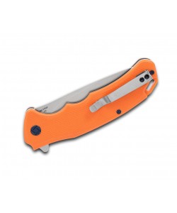 Нож складной Artisan Cutlery Tradition 8 см, сталь D2, рукоять G10 Orange