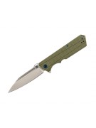 Нож складной Artisan Cutlery Littoral 9 см, сталь D2, рукоять G10 Green