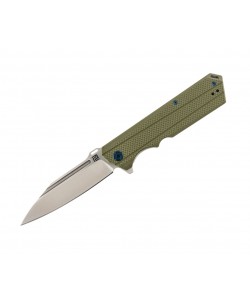 Нож складной Artisan Cutlery Littoral 9 см, сталь D2, рукоять G10 Green