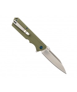 Нож складной Artisan Cutlery Littoral 9 см, сталь D2, рукоять G10 Green