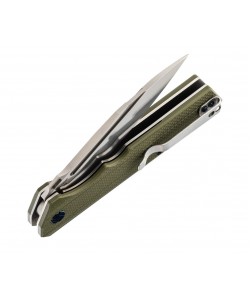 Нож складной Artisan Cutlery Littoral 9 см, сталь D2, рукоять G10 Green