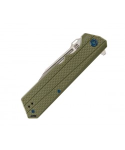 Нож складной Artisan Cutlery Littoral 9 см, сталь D2, рукоять G10 Green