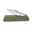 Нож складной Artisan Cutlery Littoral 9 см, сталь D2, рукоять G10 Green - фото № 7