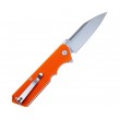Нож складной Artisan Cutlery Littoral 9 см, сталь D2, рукоять G10 Orange - фото № 2