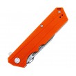 Нож складной Artisan Cutlery Littoral 9 см, сталь D2, рукоять G10 Orange - фото № 3