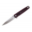 Нож складной Artisan Cutlery Virgina 10 см, сталь S35VN, рукоять G10 Red/Black - фото № 1