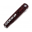 Нож складной Artisan Cutlery Virgina 10 см, сталь S35VN, рукоять G10 Red/Black - фото № 3