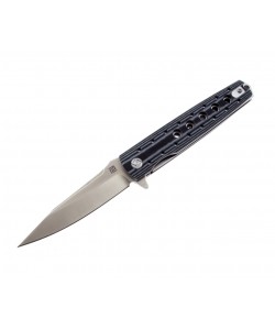 Нож складной Artisan Cutlery Virgina 10 см, сталь D2, рукоять G10 Black/White