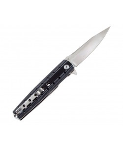 Нож складной Artisan Cutlery Virgina 10 см, сталь D2, рукоять G10 Black/White