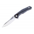 Нож складной Artisan Cutlery Zumwalt 10 см, сталь D2, рукоять G10 Black/White - фото № 1