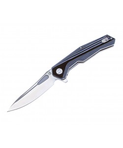Нож складной Artisan Cutlery Zumwalt 10 см, сталь D2, рукоять G10 Black/White