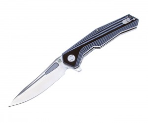 Нож складной Artisan Cutlery Zumwalt 10 см, сталь D2, рукоять G10 Black/White