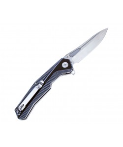 Нож складной Artisan Cutlery Zumwalt 10 см, сталь D2, рукоять G10 Black/White