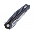 Нож складной Artisan Cutlery Zumwalt 10 см, сталь D2, рукоять G10 Black/White - фото № 3