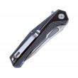 Нож складной Artisan Cutlery Zumwalt 10 см, сталь D2, рукоять G10 Black/White - фото № 4